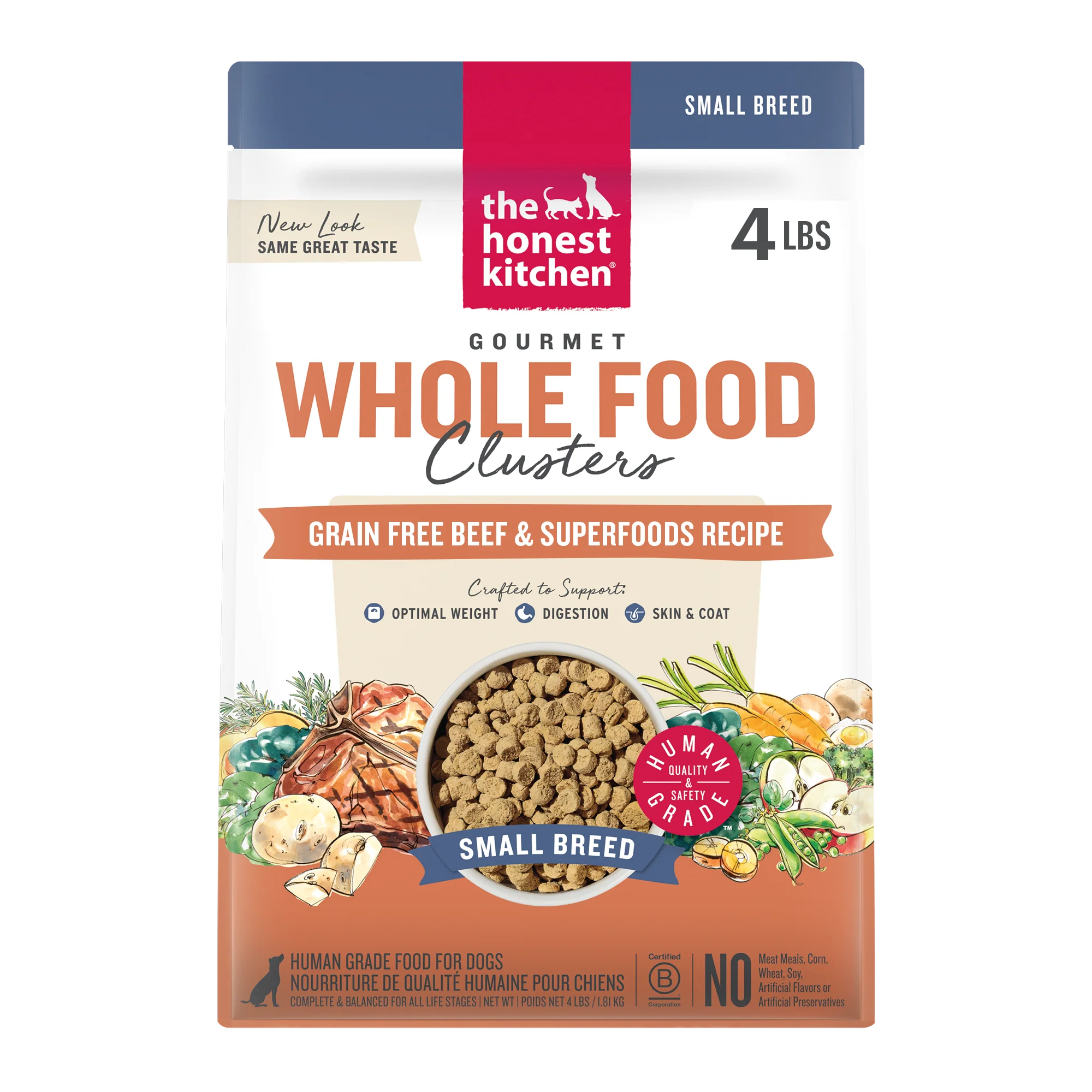 Grain Free Beef Whole Food Clusters for Small Breeds - Image 9