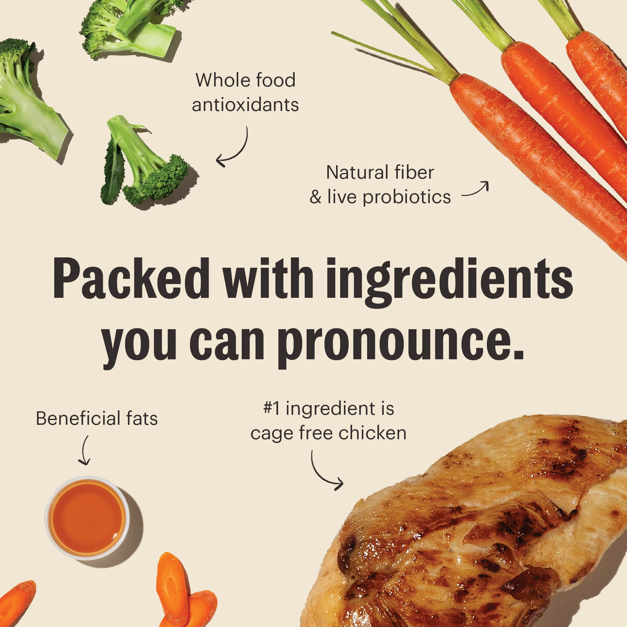 Grain Free Chicken Whole Food Clusters for Small Breeds - Image 3