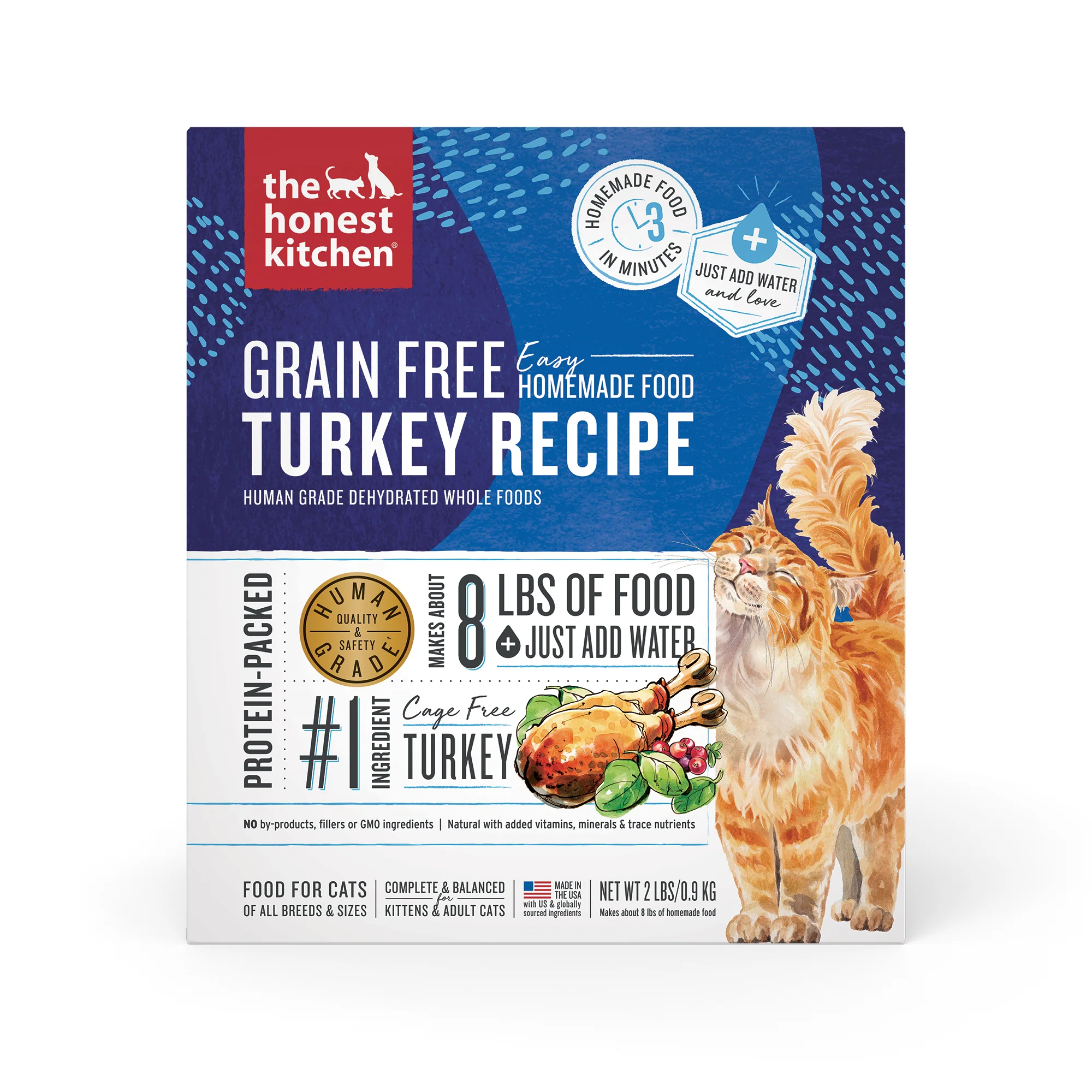 Grain Free Turkey Dehydrated Cat Food - Image 8