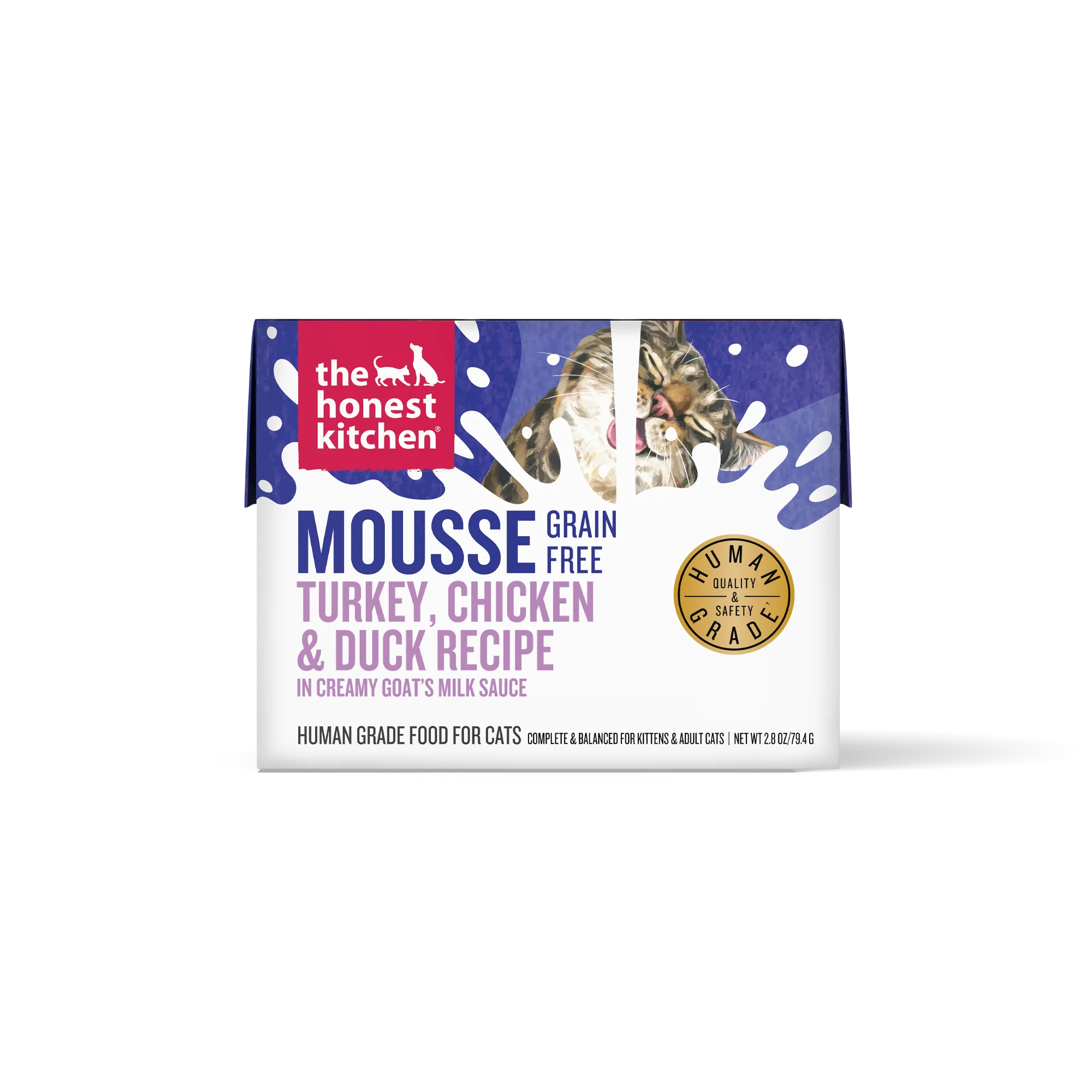 Cat Grain Free Turkey, Chicken & Duck Mousse in Goat's Milk - Image 8